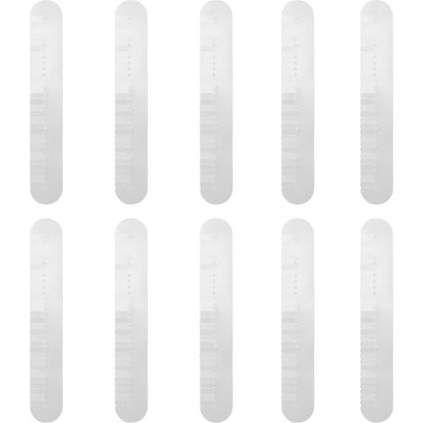 10 pièces Protections Thermiques Longues Bandes à Trous pour Isolation lors du Soudage d'Extensions Capillaires (1/5)