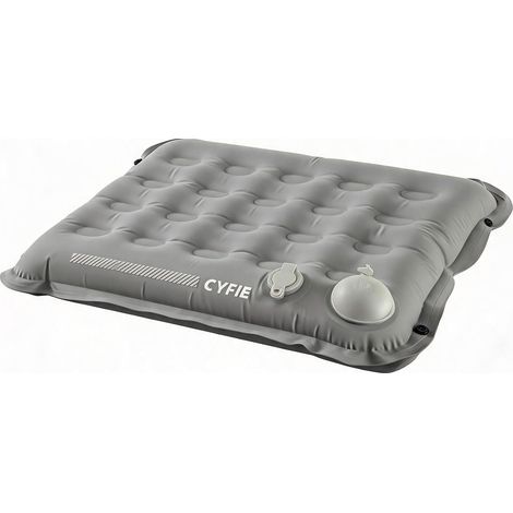 Coussin Gonflable, Coussin de Plage, Coussin de Camping (Gris) (1/5)