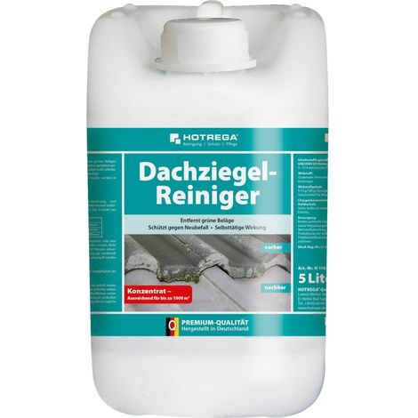 HOTREGA Dachziegel Reiniger Konzentrat 5 Liter (1/4)