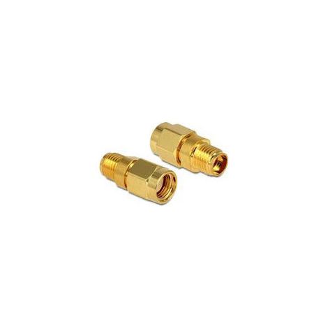 Delock 88728 88728 HF-Adapter RPSMA-Stecker - SMA-Buchse 1 St. (1/2)
