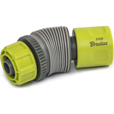 LIME LINE Schlauchkupplung 1/2" mit Stop und Winkelverstellung BRADAS 3409 (1/3)