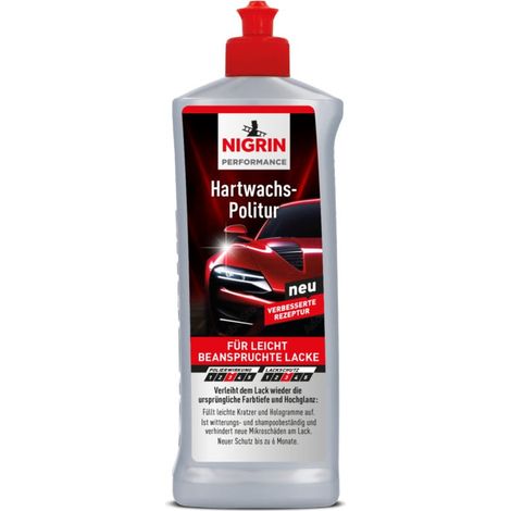 NIGRIN  756894:NIGRIN Performance Hartwachs-Politur 0.5 l