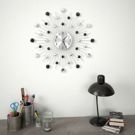 Horloge murale,Pendule murale avec mouvement à quartz Design moderne 50 cm CFW168116 (1/5)