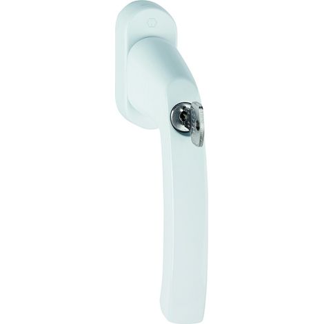 HOPPE® Fenstergriff absperrbar Luxembourg 099S/U26 TBT4, ohne Schrauben, Aluminium, 11551775