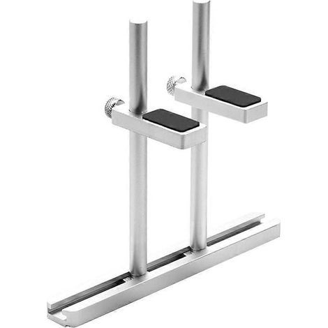 Support coulissant pour carte graphique, compatible avec les boîtiers PC MATX traditionnels - 12 cm - Argent (1/4)