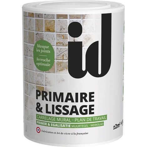 Peinture épaisse blanche pour carrelage 1L – Finition lisse sans décollage – Masque joints pour surfaces uniformes (1/5)