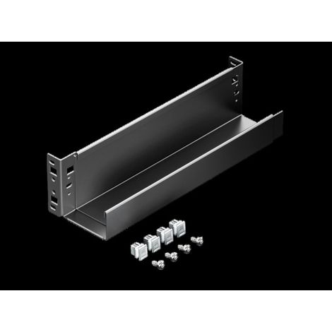 RITTAL IT Kabelwanne DK 5302.043 tiefenvariabel 350-550 mm Stahlblech verzinkt RAL 9005