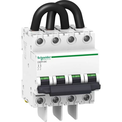 Leistungsschalter C60PV 800V 2P 16A Kurve C (1/2)