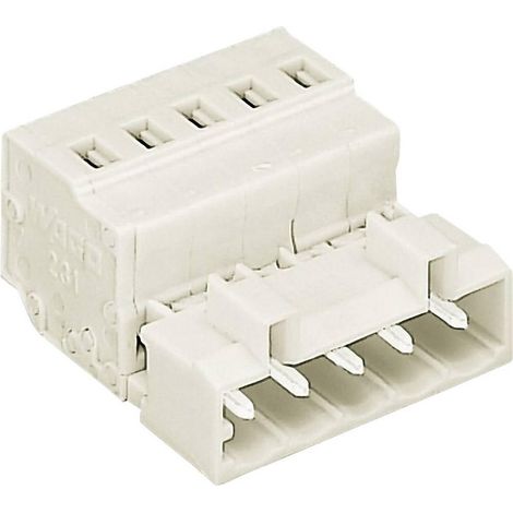 Wago 721-603 bloque de conexión 3 polos gris compacto