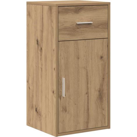 Maison Exclusive - Aparador Roble artisan 38 x 34 x 75 cm (1/5)