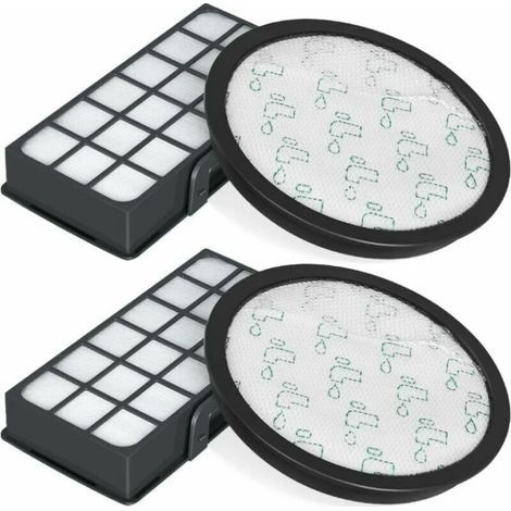 Lntyq Set de 2 filtres HEPA pour Rechange pour Aspirateurs Rowenta Silence Force Cyclonic 4AAAA (Modèle RO76xx) RO7647EA RO7663EA RO7676EA RO7681EA RO7691EA RO7690EA Accessoire ZR903701 (1/3)