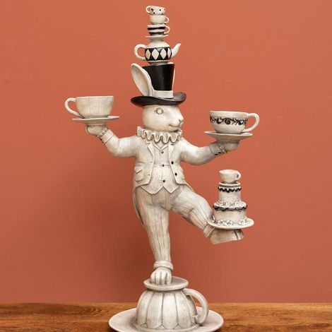 Lapin Alice 3 petits pots 61x23x37cm (1/2)