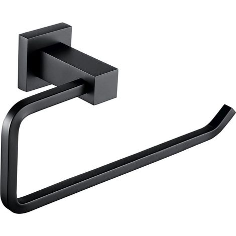 RAK Cubis Black Towel Ring - RAKCUB9902B