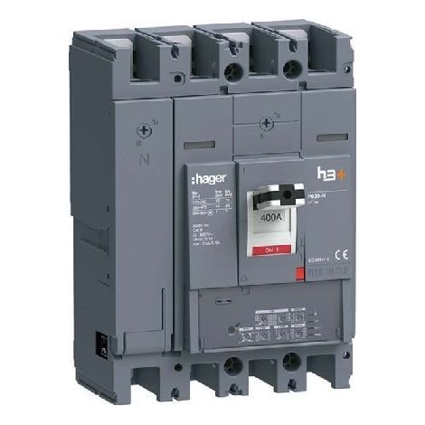 Interruttore Automatico H3+ P630 Lsi 4Poli 400A 40Ka ( Hager Cod. Hnw401Jr )