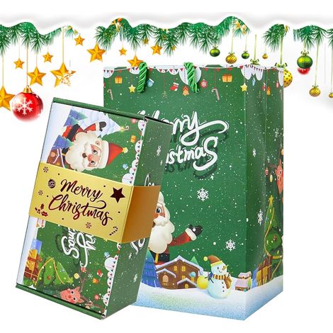 Boîte à Argent de Noël Plaisante et Pliable Distributeur de Billets Cadeau Contenant pour et Ados Anniversaire Saint-Valentin et Fêtes (1/5)
