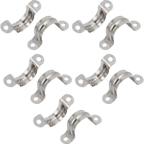 25mm Dia Metall U-förmige Rohrschelle Spannrohr Clips Schellen 10pcs (470937b8d0f2edc6a98b91233da83a (1/3)