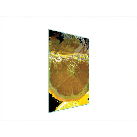 Glasschneidebrett 35x52 Zitrone