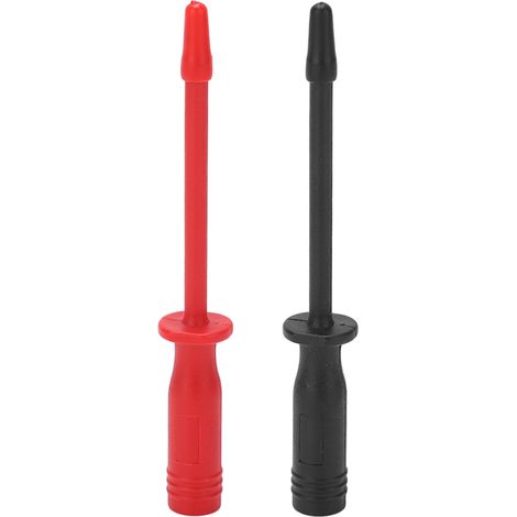 Lot de 2 pointes de test de perçage J.30016 avec connecteur 4mm pour réparation automobile, aiguille d'isolation (1/5)
