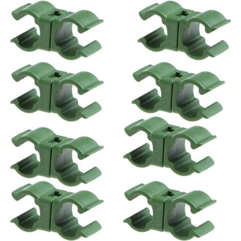 Kletterpflanzenbinder, 40 universelle 11-mm-Binder für Tomaten, Rankgitter und Gartenstützen