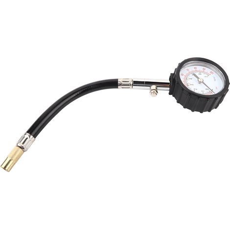 Jauge de pression des pneus, mesure de précision 0-100psi LBS KBS unité testeur de pneu pour camion moto voiture (1/5)