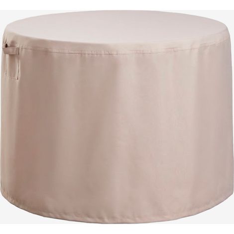 Housse de protection pour table de jardin ronde Otley SKLUM Tapioca Beige Ø130 cm (1/5)