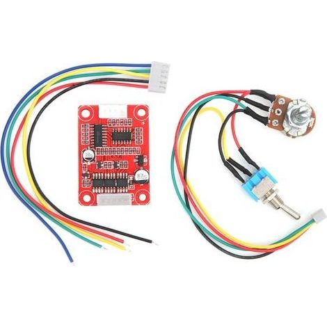 Carte Pilote de Moteur sans Balais 30 W, Redresseur Souple intégré, surintensité, Connexion Inversée, Contrôle de Vitesse 5% -, Rotation CW CCW, pour Moteurs DC7,5 V, 18 V. (1/5)