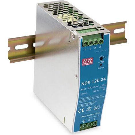 Digitus DN-PWR12048 unidad de fuente de alimentación Verde, Plata (1/4)