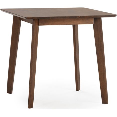 Esstisch Pomago 80x80 cm Walnussfarbe