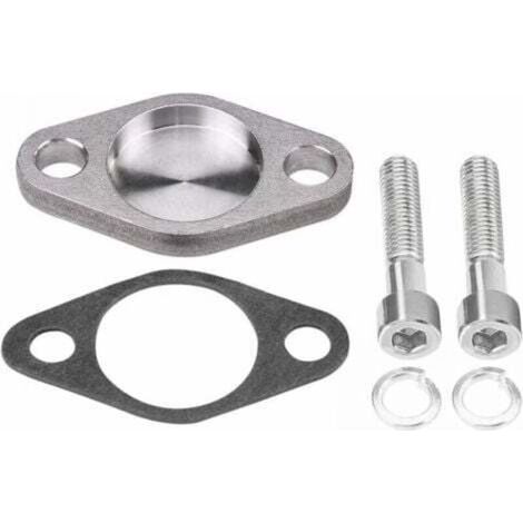 Piastra di chiusura per valvola EGR, kit in acciaio inox con guarnizione per E53 E38 E39 E46
