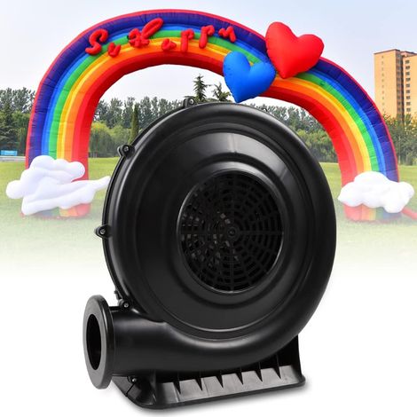 Souffleur électrique 370 W, 220 V, souffleur permanent, souffleur gonflable, pompe à haute pression, ventilateur radial pour jouets gonflables, matelas gonflable, château gonflable (340m³/h)
