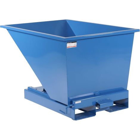 [JAMAIS UTILISE] Benne Basculante 320L Öppen avec Entrée de Fourches Charge 1500kg - A482721
