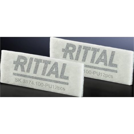Rittal SK 3174.100 Tappetino filtrante di ricambio (L x A x P) 264 x 95 x 17 mm 12 pz. (1/2)