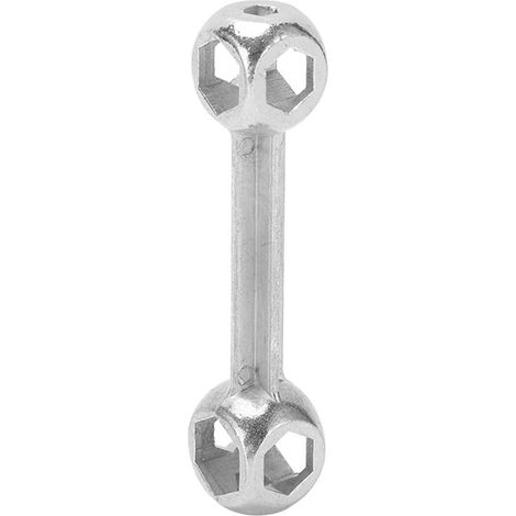 - Clé Allen portable pour vélo - Clé multifonction pour la réparation de vélos - Compacte et légère - Alliage de zinc - Accessoire vélo 10 en 1 - Numérisée.. (1/5)