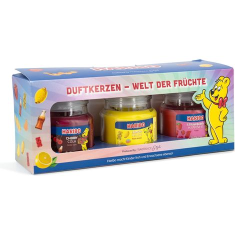 Duftkerzen geschenkset - 3 duftkerzen im glas