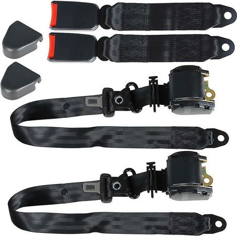 Ceinture de sécurité à trois points entièrement automatique pour camion de voiture ceinture de sécurité universelle rétractable automatique ceinture de sécurité pour conducteur (1/5)