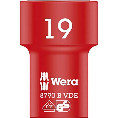 Wera 8790 B VDE 05004963001 Esagono esterno Inserto a bussola 19 mm 3/8 (10 mm) (1/4)