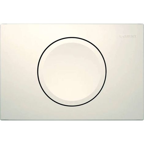 Geberit Delta15 - Betätigungsplatte Alpinweiß 115.109.11.1 (1/2)