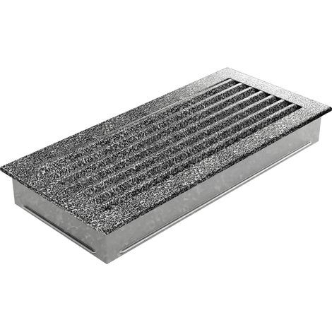 Lüftungsgitter FRESH 17x37 schwarz und silber (1/3)