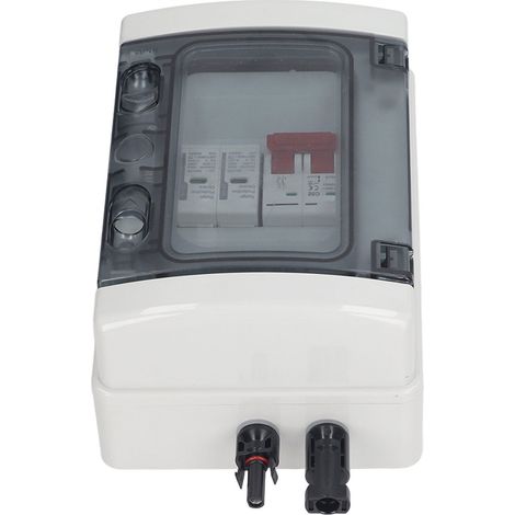 IP65 wasserdichte Solarpanel-Anschlussdose mit DC500V 32A Leitungsschutzschalter und Überspannungsschutz (1/5)