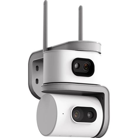 TRADE SHOP - Telecamera Wifi 2,4 Ghz Esterno Doppia Lente Ptz 355° Visione Notturna Audio Bidirezionale - (1/5)