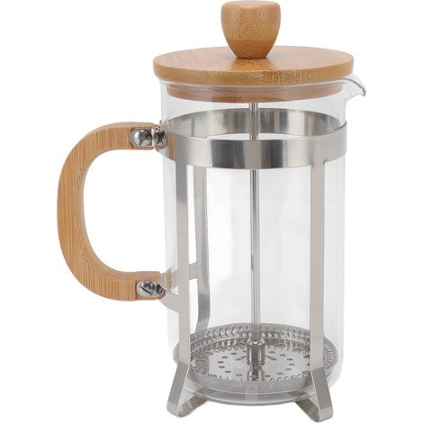 Presse à café française manuelle 600ml – cafetière à piston pour maison, bureau, camping, fête (1/5)