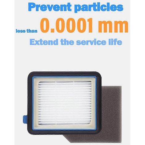 Repuestos de filtro compatibles con el juego de accesorios para aspiradoras Electrolux Well Q7, Q6, Q8, WQ61, WQ71, WQ81. (1/4)