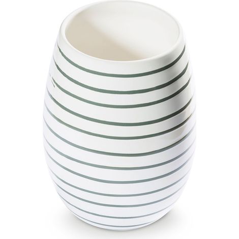Gmundner Keramik Graugeflammt, Vase (H: 21cm)