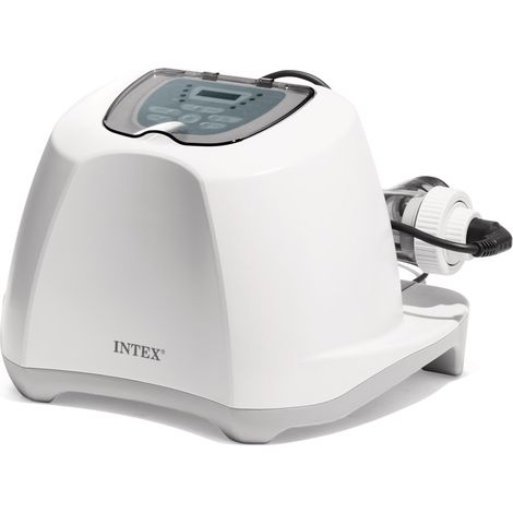 Intex – Stérilisateur au sel QS1600 Plus pour piscine jusqu'à 68 m³ – Panneau digital – Mesure température et concentration de sel – Installation facile
