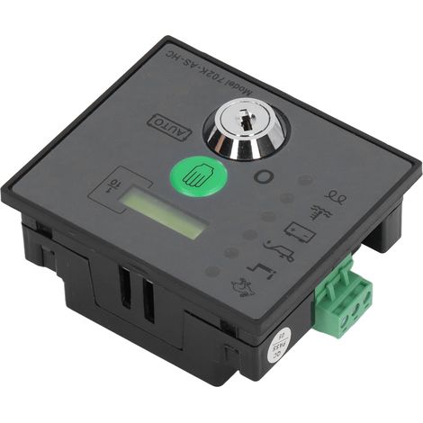 Module de commande de générateur, démarrage automatique, indicateur LED, écran LCD, contrôleur de groupe électrogène 8-35 V CC (1/5)
