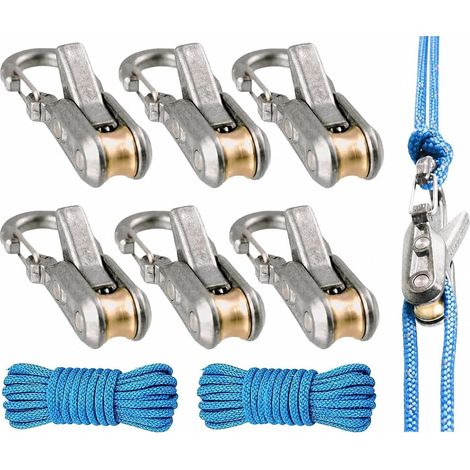 Set of 6 Cam Rope with 2 Reflective Paracord (1/5)
