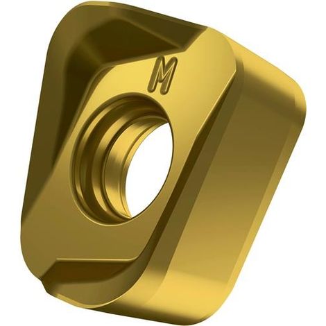Fräswendeschneidplatte ISO LNGU 120530ER-M:M8330 D.4,5mm PVD beschichtet Gold (1/2)