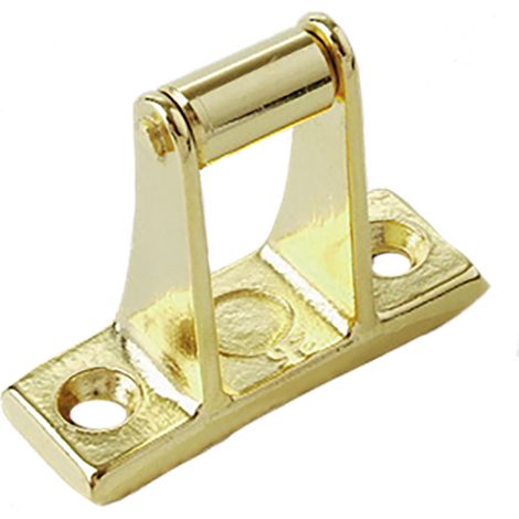 Cavallotto in Ottone per Aste di Cremonesi Ottone Lucido 20 mm