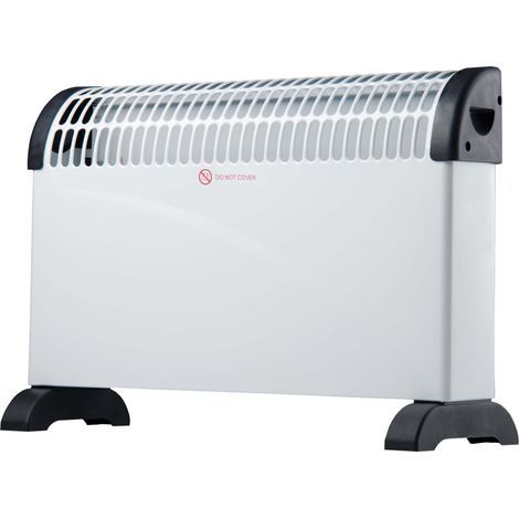 Poêle convecteur mobile 2000W – Dimensions 53x20x38,5cm – Thermostat réglable – Protection contre la surchauffe – ETT (1/5)
