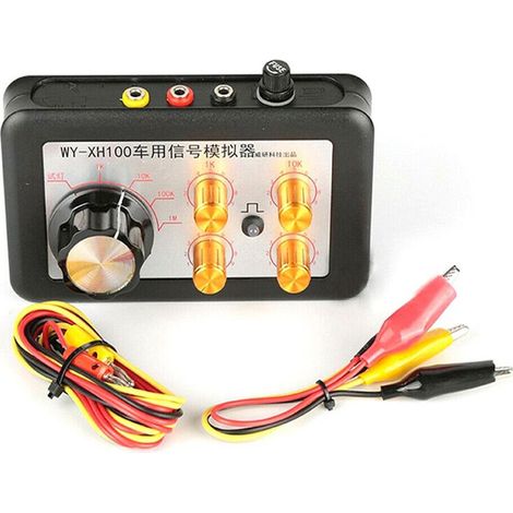 Simulador de señal de sensor de automóvil, generador de señal de sensor de automóvil, resistencia ajustable, temperatura del agua (1/2)